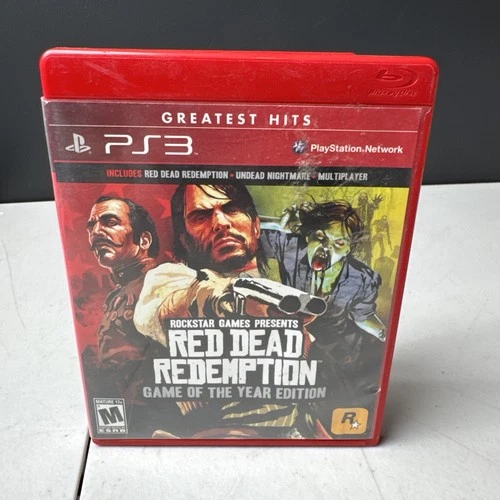Red Dead Redemption Game of the Year Edition PlayStation 3 PS3. Complete