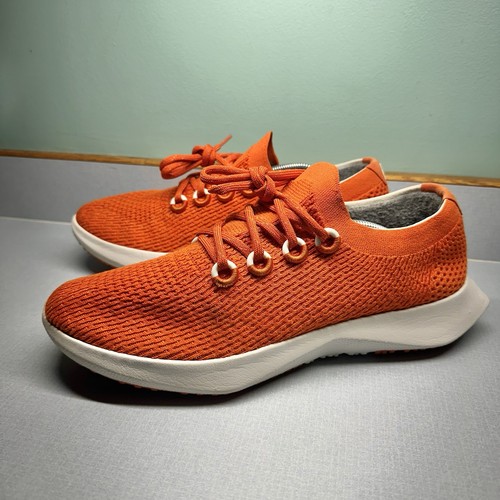 Allbirds Jogging Shoes Men’s 13 Tree Flyer Buoyant Blaze Orange Lace Up Running - Picture 19 of 19