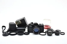 Pentax Auto 110 Super SLR film camera / 18mm 24mm 50mm Lenses Flash Winder[Ex+5]