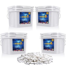 40 lb Bulk Rock Tumbler Grit Kit - Rock Polishing Grit Media Rock Tumbler Refill