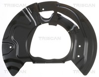 Deflektor, Bremsscheibe Triscan 8125 11117 BMW 34 10 6 895 049