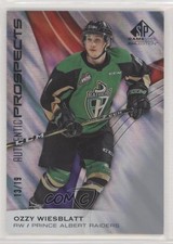 2019-20 Upper Deck SP Game Used CHL Edition 13/19 Ozzy Wiesblatt #39 1f7