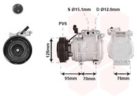 Kompressor Klimaanlage Passend FüR KIA Carens III UN 1.6 Cvvt