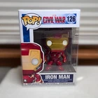 Funko POP! Marvel Civil War Iron Man Vinyl #126