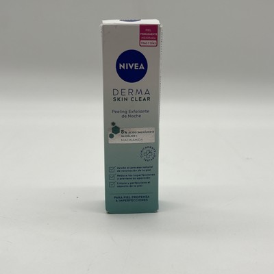 NIVEA DERMA SKIN CLEAR Peeling Gesichtspeeling Nacht 40 m