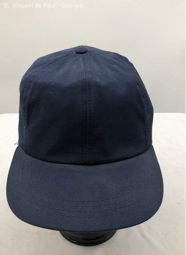 United Hatters Cap & Millinery Navy Elastic Union Made Vintage Military Hat L