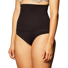 Maidenform Flexees Women's Shapewear Hi-Waist Brief Firm Control Black Small