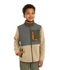 New 89.00 EDDIE BAUER Boys High Quality Polar Fleece Jacket - Size: XL 14/16