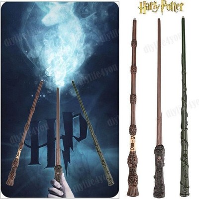 Harry Potter Feuer Zauberstab Real Flame Shooting Stick Großes Kaliber Stäbe