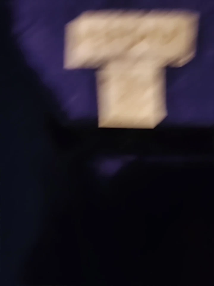 *Chaqueta de pana de terciopelo para mujer Merona talla L azul doble pecho elástica... Foto 4 de 4