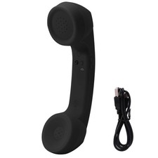 Retro Telephone Handset Bluetooth Cordless Mobile Radiation Proof Telephone H