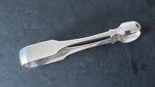 Sterling Silver Sugar Tongs. Hallmarked Exeter 1823. 39 gms