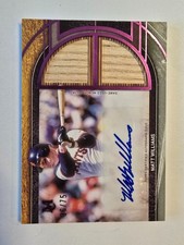 2025 Topps Museum Collection Matt Williams Auto Signature Swatches Relics SP /75
