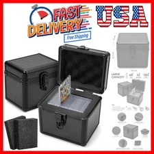 Toploader Storage Box, Sports Card Storage Case, Top Loader Card Storage, Top...