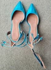 Turquoise Pointy ASOS Heels Size 5
