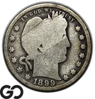 1899-S Barber Quarter