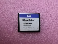 SiliconDrive WD PATA 512MB COMPACT FLASH CF CARD 512 MB SSD-C51MI-3500