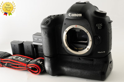 Canon EOS 5D Mark III 22.3MP Body BG-E11 grip【S/C 25368 N.MINT+++】JAPAN #717