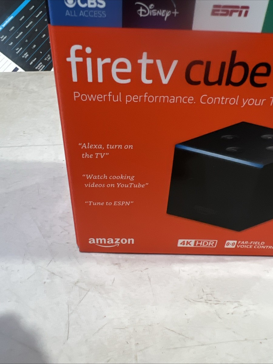 Amazon Fire TV Cube (2nd Gen) 4K UHD Media Streamer for sale