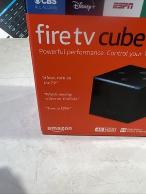 Amazon Fire TV Cube (2nd Gen) 4K UHD Media Streamer for sale
