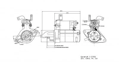 Arranque para 97-01 Honda CR-V/CRV 2.0 L4 (97 All/98-01 transmisión automática) Foto 2 de 4