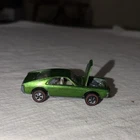 Hot Wheels Custom AMX Redlines Green 1:64 Diecast Car with Opening Hood