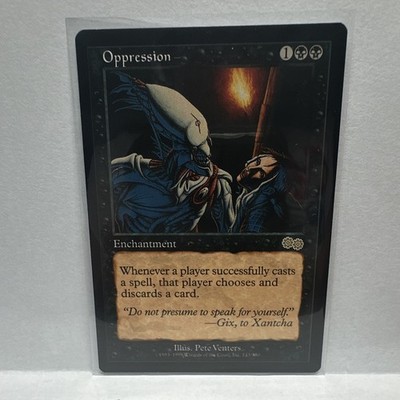 Wizards of the Coast Oppression - Urza's Saga #143 Rare Regular ENG