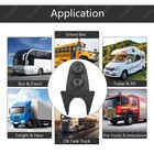 Double Caméra feu de frein Pour toit divisé de fourgon Mercedes-Benz Sprinter