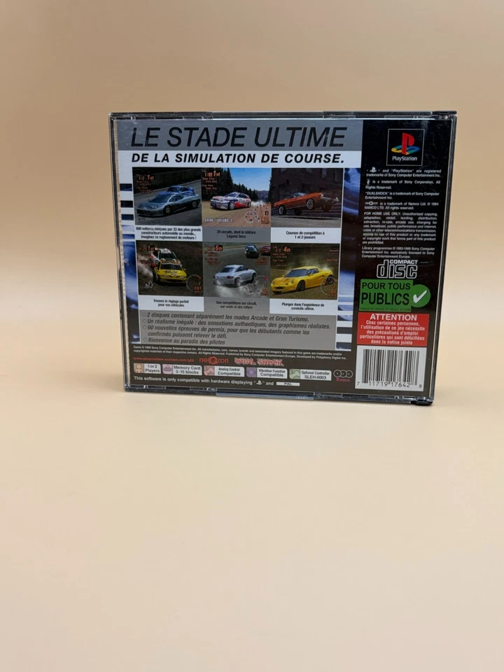 Gran Turismo 2 – Sony PlayStation 1 PS1 – Bon état – Complet – PAL FR - Photo 4/4