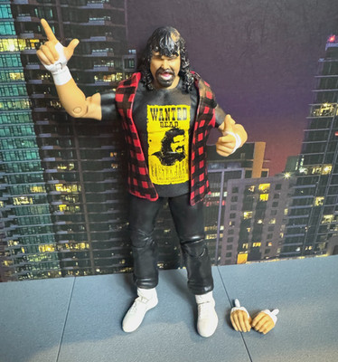 CACTUS JACK WWE Mattel Elite Wrestlemania 36 BAF Series Loose Figure MICK FOLEY