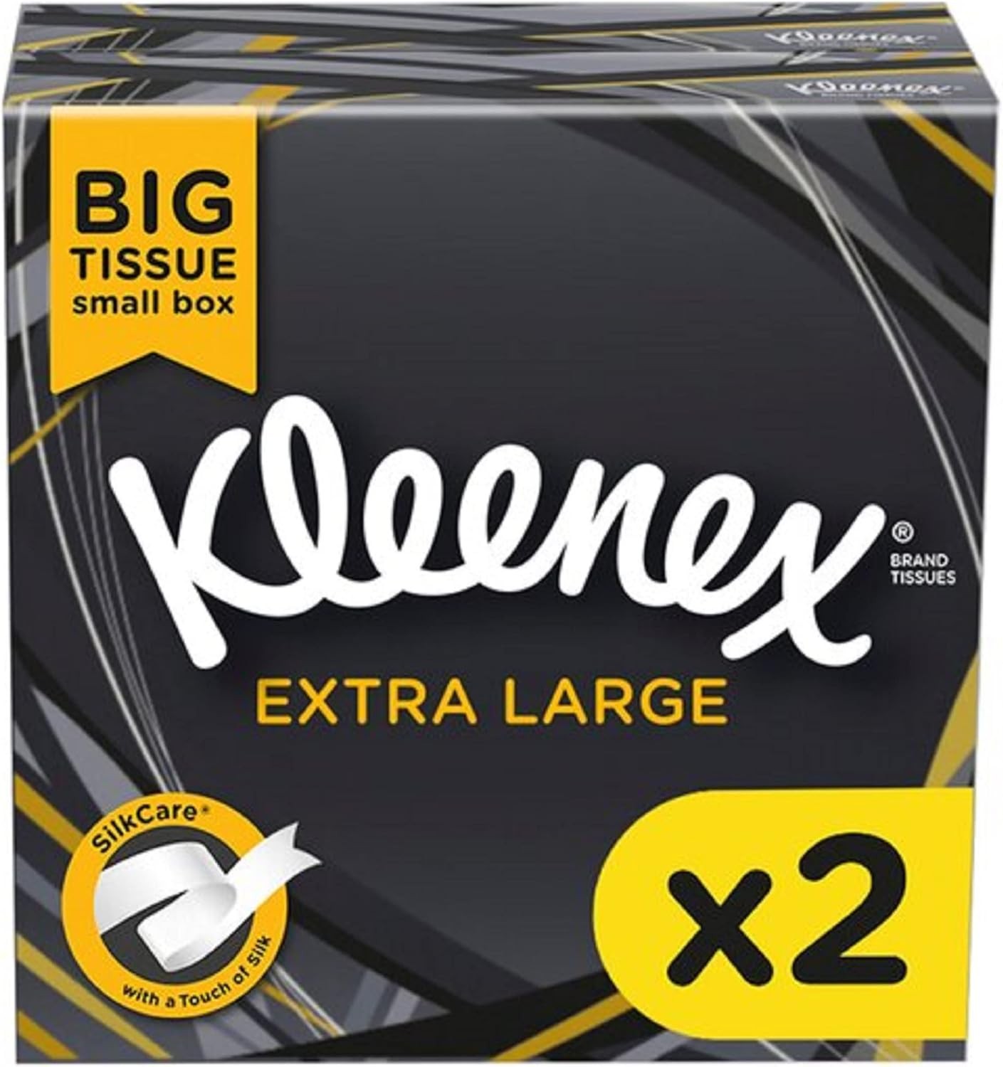 Kleenex Extra Large Tissues Compact Twin