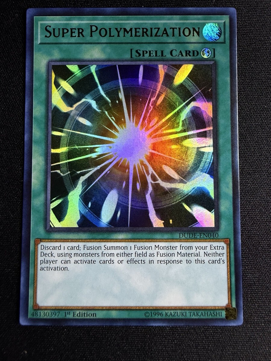 Super Polymerization DUDE-EN040 Duel Devastator 1st Edition Yugioh