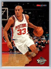 1995-96 Nba Hoops 46 Grant Hill Detroit Pistons 1995-96 Nba Hoops 46 Grant Hill Detroit Pistons