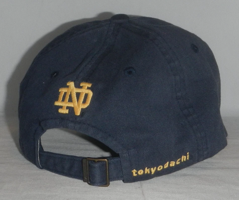 University of Notre Dame Fighting Irish Tokyodachi Logo Zephyr Baseball Hat Cap - Image 3 of 4