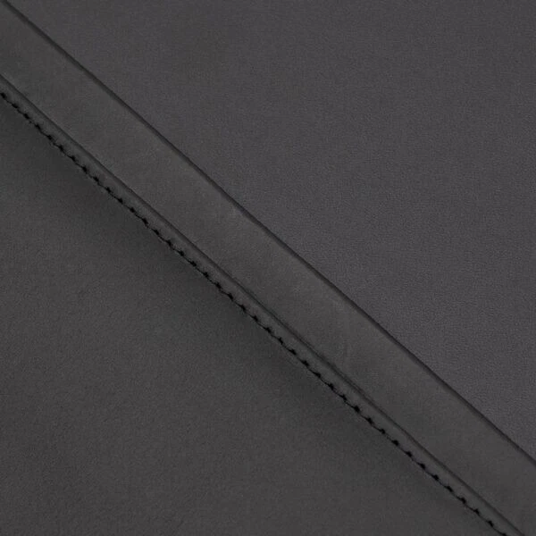 Leather Desk Pad (38 x 24) (Black) w/ Side Rails - Image 4 of 4