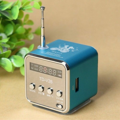 Portable USB Mini FM Radio Digital Speakers Music Player Support TF/SD Card - Picture 3 of 12