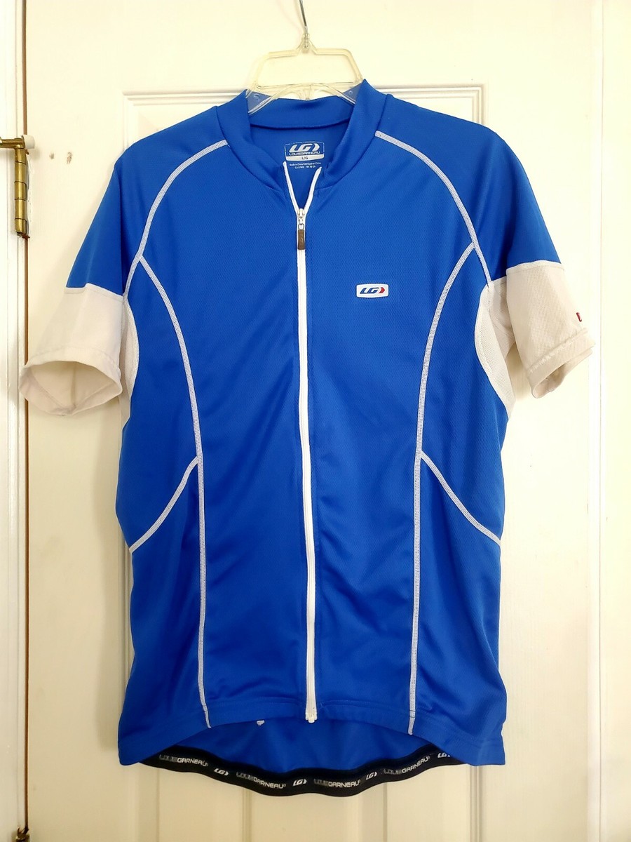 Louis Garneau Women's Full Zip Cycling MTB Jersey Size Large