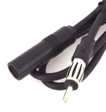Auto Antenna Extension Cord Male Female Car Ant AM FM Adapter Cable 3 Ft / 0.9mt