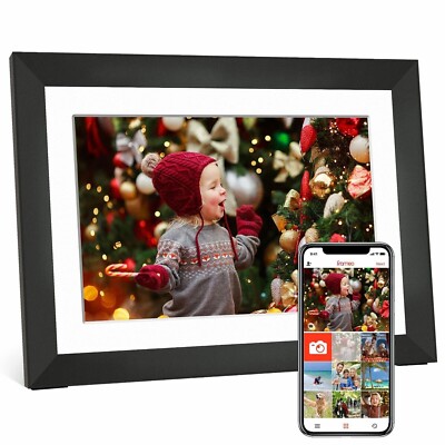 10.1 Inch WiFi Digital Photo Frame 1280x800 IPS  Touch Screen 16GB Memory