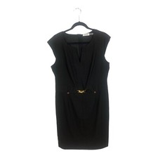 Calvin Klein NWT 2 Modern Essentials Black Dress $109 R029