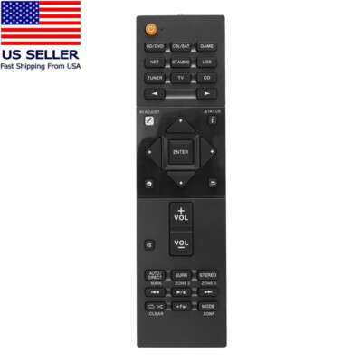 US Remote Control for Pioneer AV Receiver VSXLX301 VSX1131K VSX832 VSXLX104