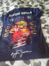 aytron senna legends that never die tshirt