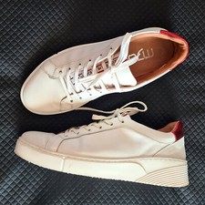 MJUS SNEAKERS 39 (fallen eher größer aus, 26,5 cm) Leder weiß