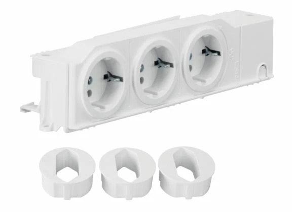 Hager VZ00AS Schuko-Steckdose, universal, 3-fach drehbar, geschraubt, ⚡️ ⚡