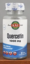 KAL Quercetin 1000mg 60 Tablets Non-Citrus Bioflavonoid Sinus Immune Support