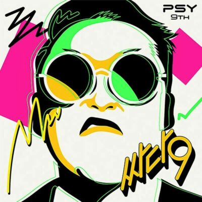 PSY [SSADA9/싸다9] 9th Album CD+Photo Book+Card+Ssada9-It+Bandaid K-POP SEALED