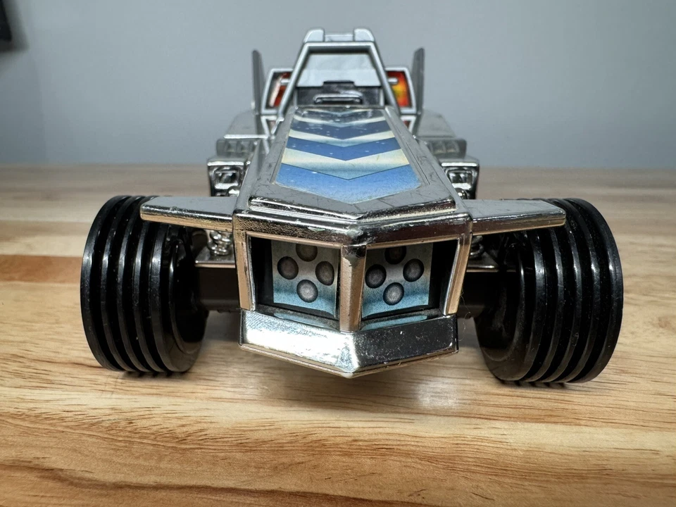 Silver Galactic Rover Power Rangers in Space 1998 solo vehículo Bandai Foto 2 de 4