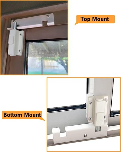 Sliding Door Security Lock - Sliding Patio Door Lock Glass Doors Child Safety - 第 2/7 張圖片