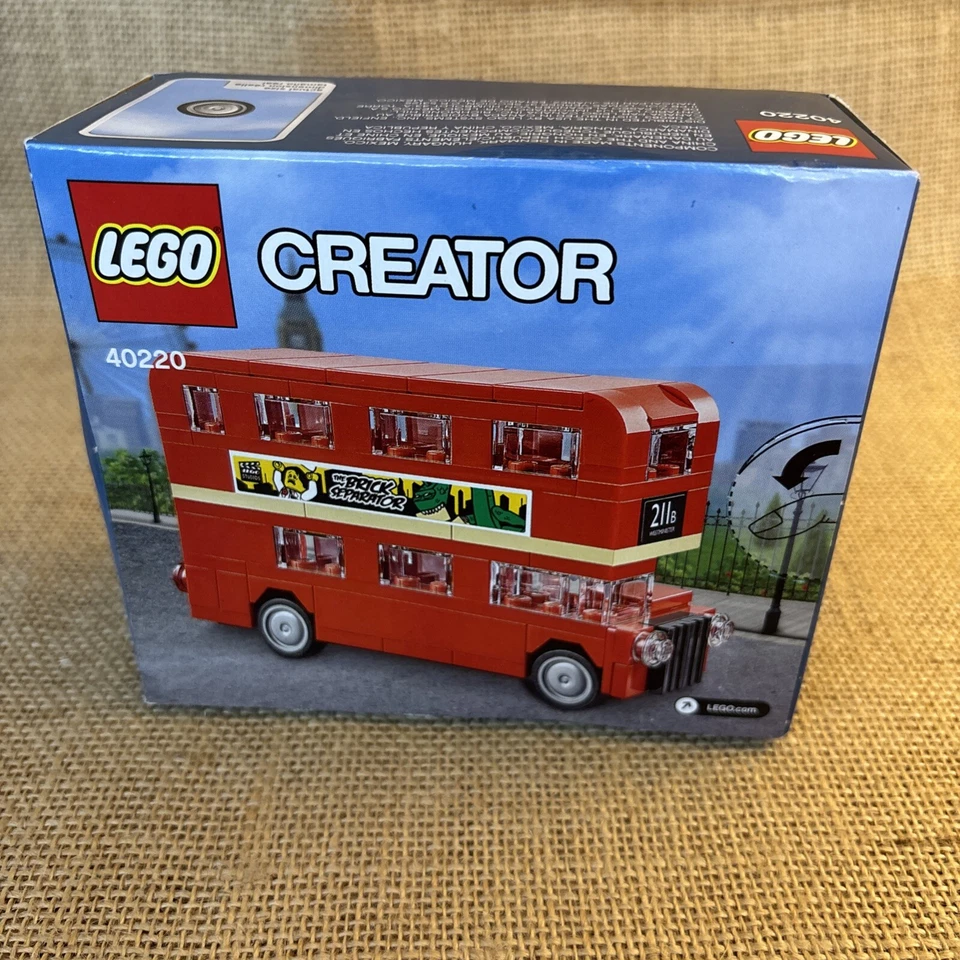 LEGO Creator (40220) Mini London Bus BRAND NEW SEALED IN BOX - Image 3 of 4
