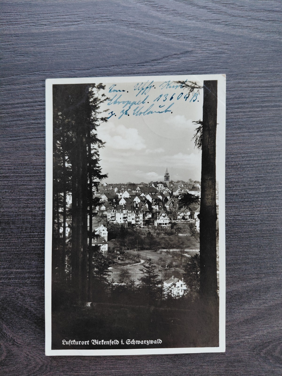 AK / Luftkurort Birkenfeld im Schwarzwald / Echtfoto / gelaufen / 1940